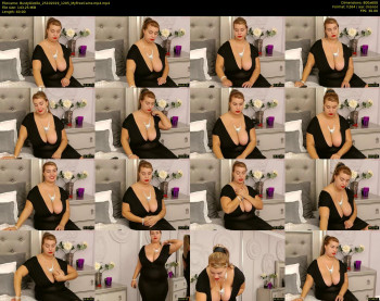 BustyGizelle — 40 minute MyFreeCams cam show download, 480p, Oct 25, 2019