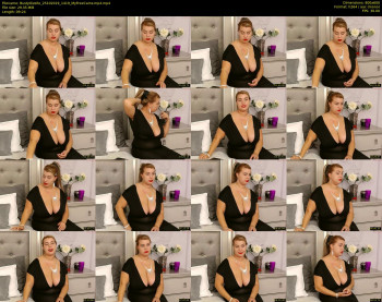BustyGizelle — 10 minute MyFreeCams cam show download, 480p, Oct 25, 2019