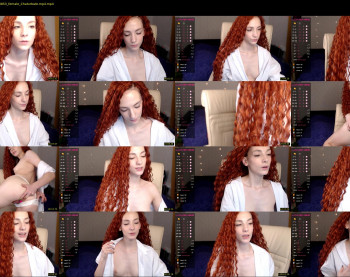 gingerpretty — 69 minute Chaturbate female cam show download, 720p, Nov 2, 2021