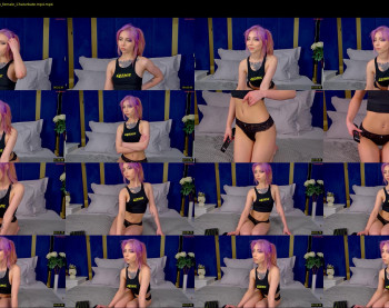 evalavin — 7 minute Chaturbate female cam show download, 720p, May 20, 2023