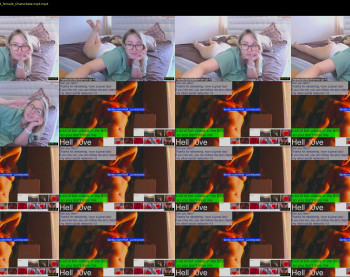 hell_l0ve — 24 minute Chaturbate female cam show download, 720p, Jul 7, 2025